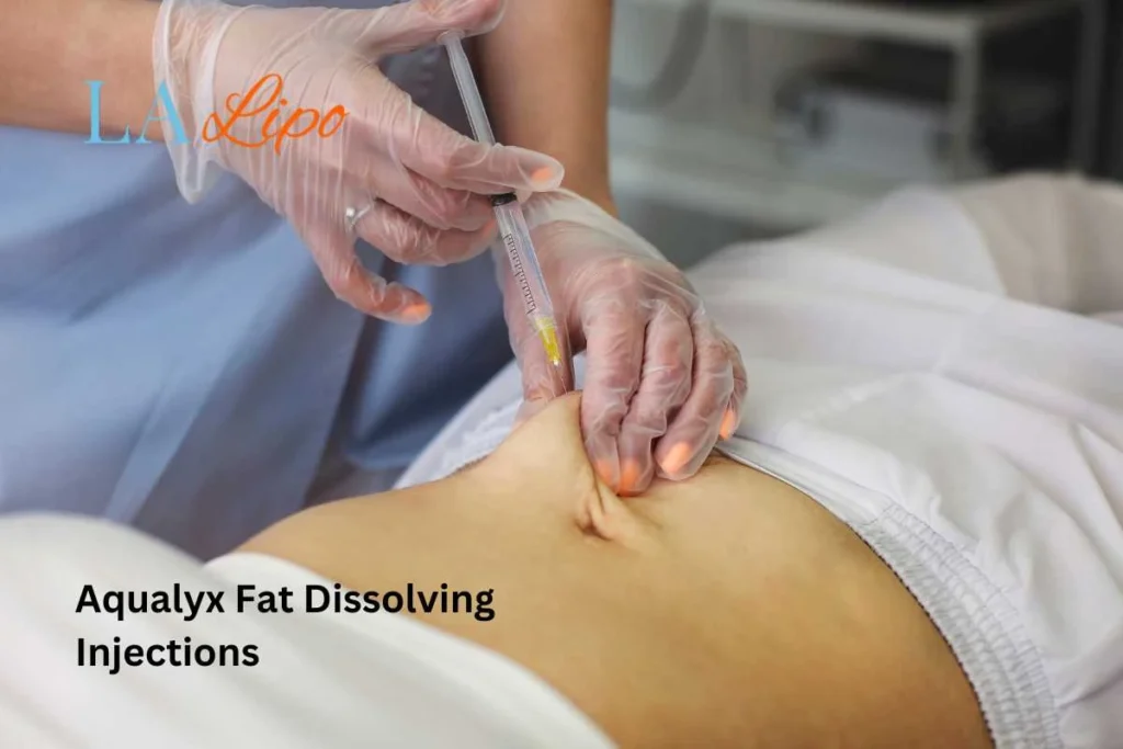 woman having fat dissolving injections Southend-on-Sea in the stomach