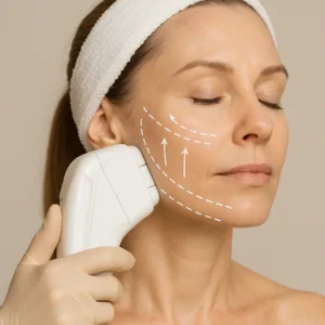 Woman having HI-FU to reduce wrinkles call LA LIPO Southend-on-Sea Now!