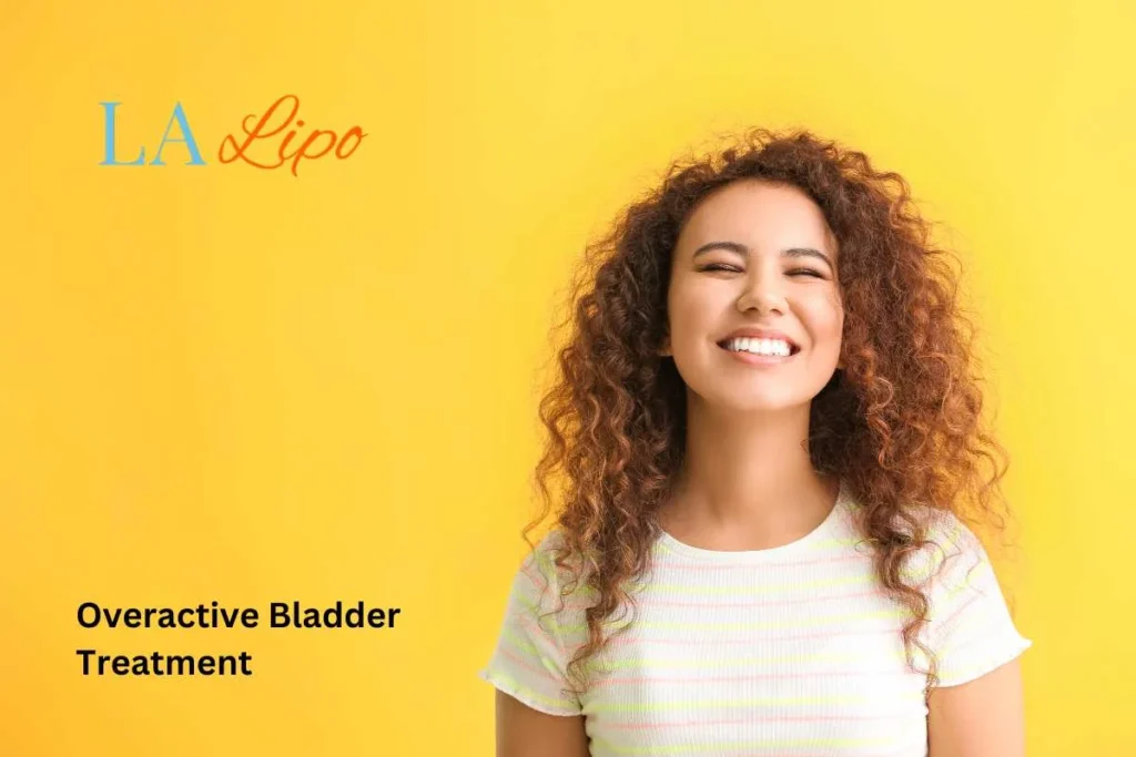 woman smiling about overactive bladder treatment Southend-on-Sea solutions
