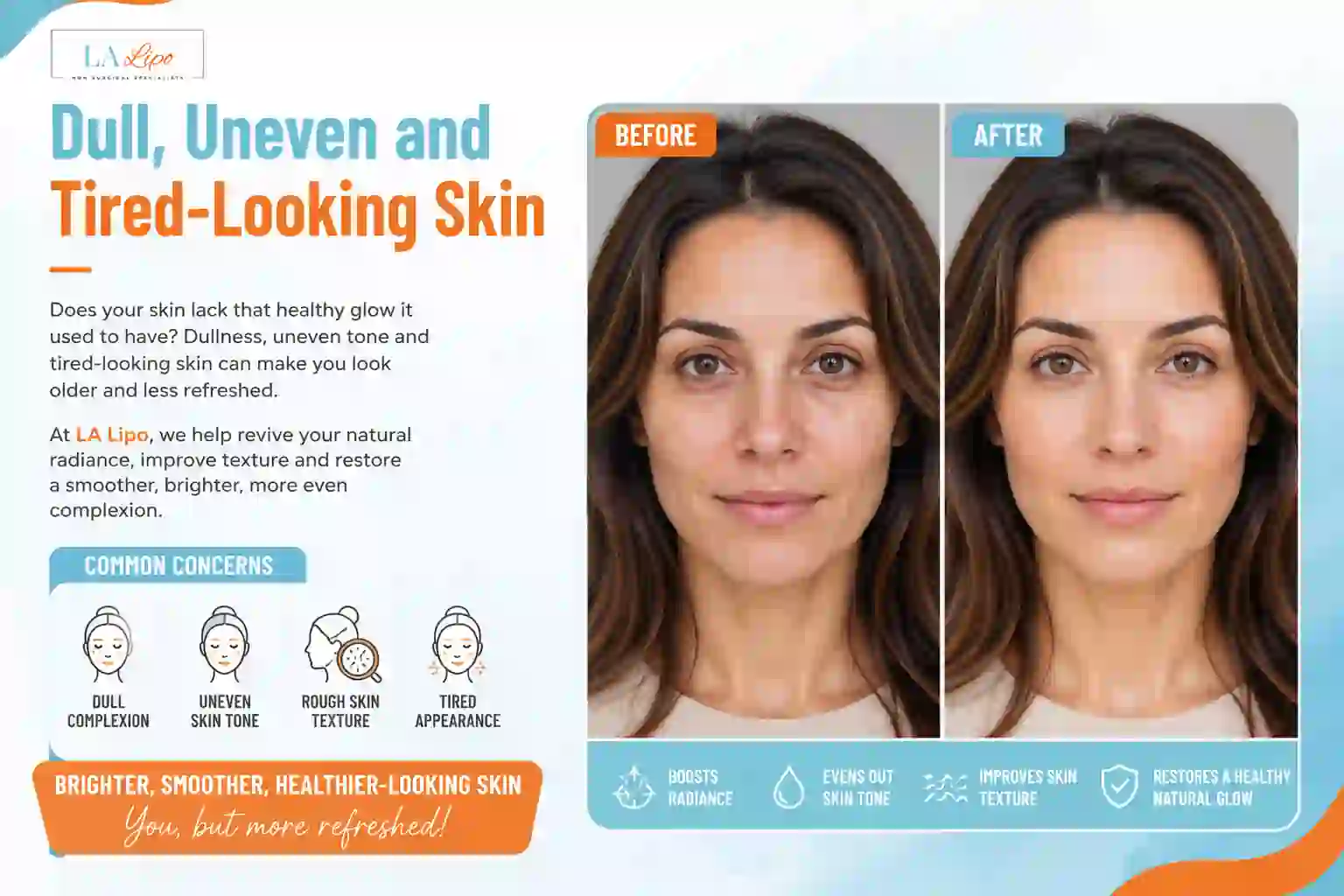 Sign #5: Dull, Uneven and Tired-Looking Skin Southend-on-Sea