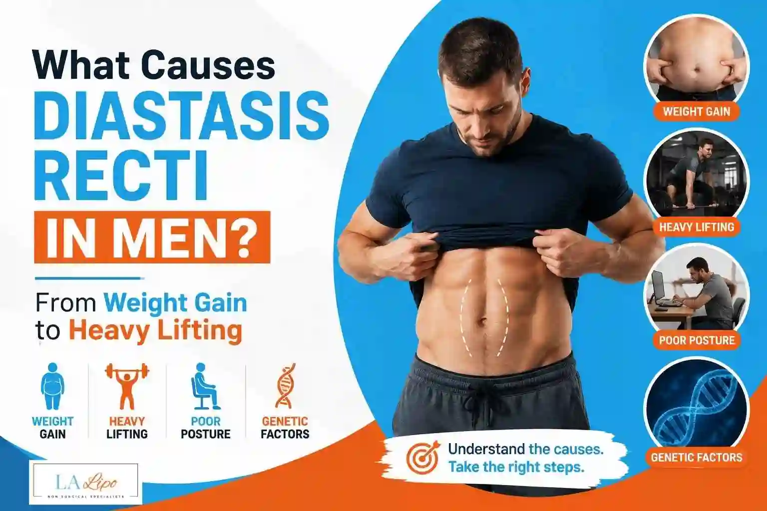 What Causes Diastasis Recti in Men? From Weight Gain to Heavy Lifting Southend-on-Sea